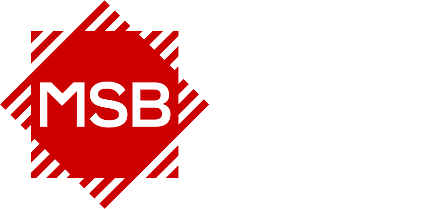 MSB logo, link to start page